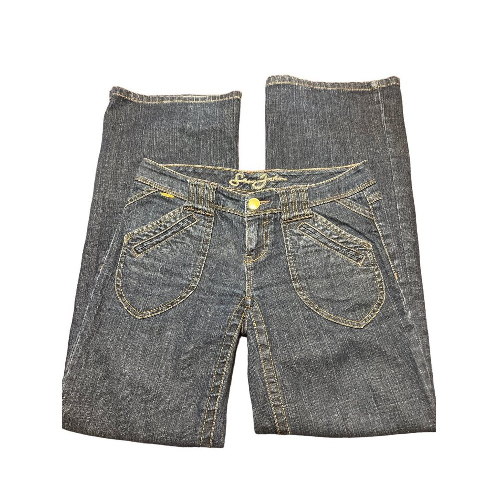 Sean John Dark Wash Denim Jeans Women's Size 3 Straight Leg